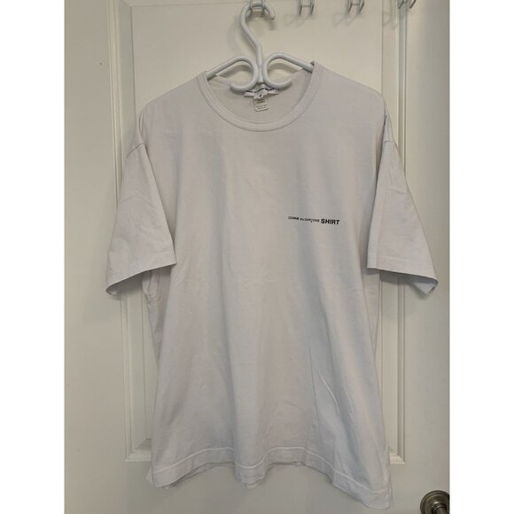 Comme Des Garçons Shirt White Short Sleeve Men’s Medium/Large - Picture 1 of 7